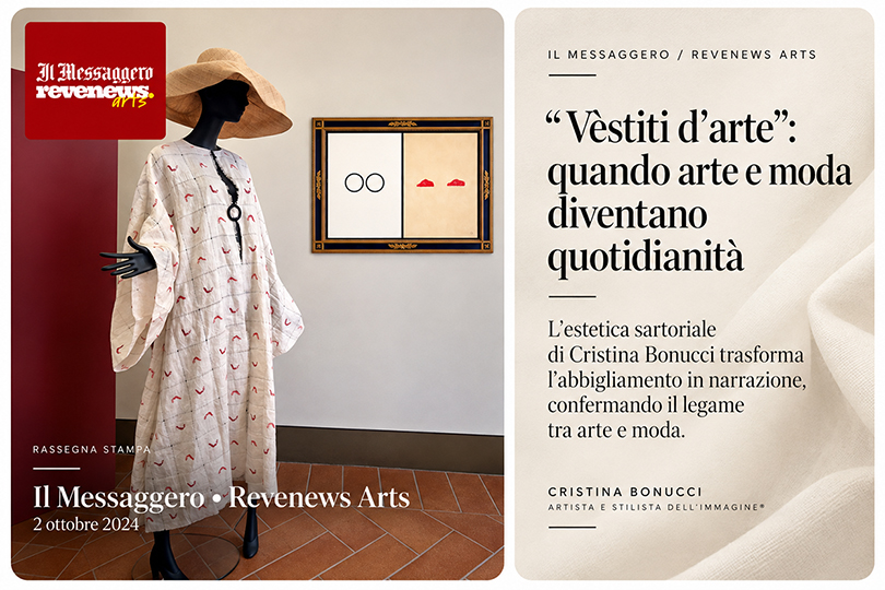Cristina Bonucci Fashion art & Style coach, Consulente d'immagine & Personal shopper, Artista visiva - dicono di me