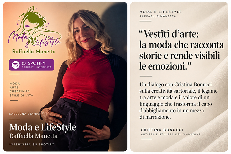Cristina Bonucci Fashion art & Style coach, Consulente d'immagine & Personal shopper, Artista visiva - dicono di me