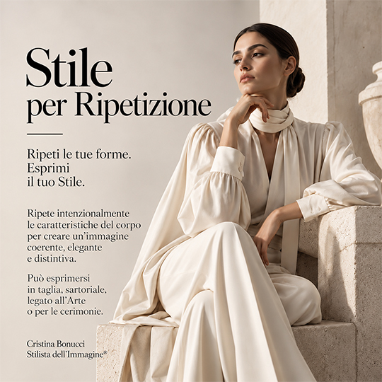 Cristina Bonucci stile per ripetizione